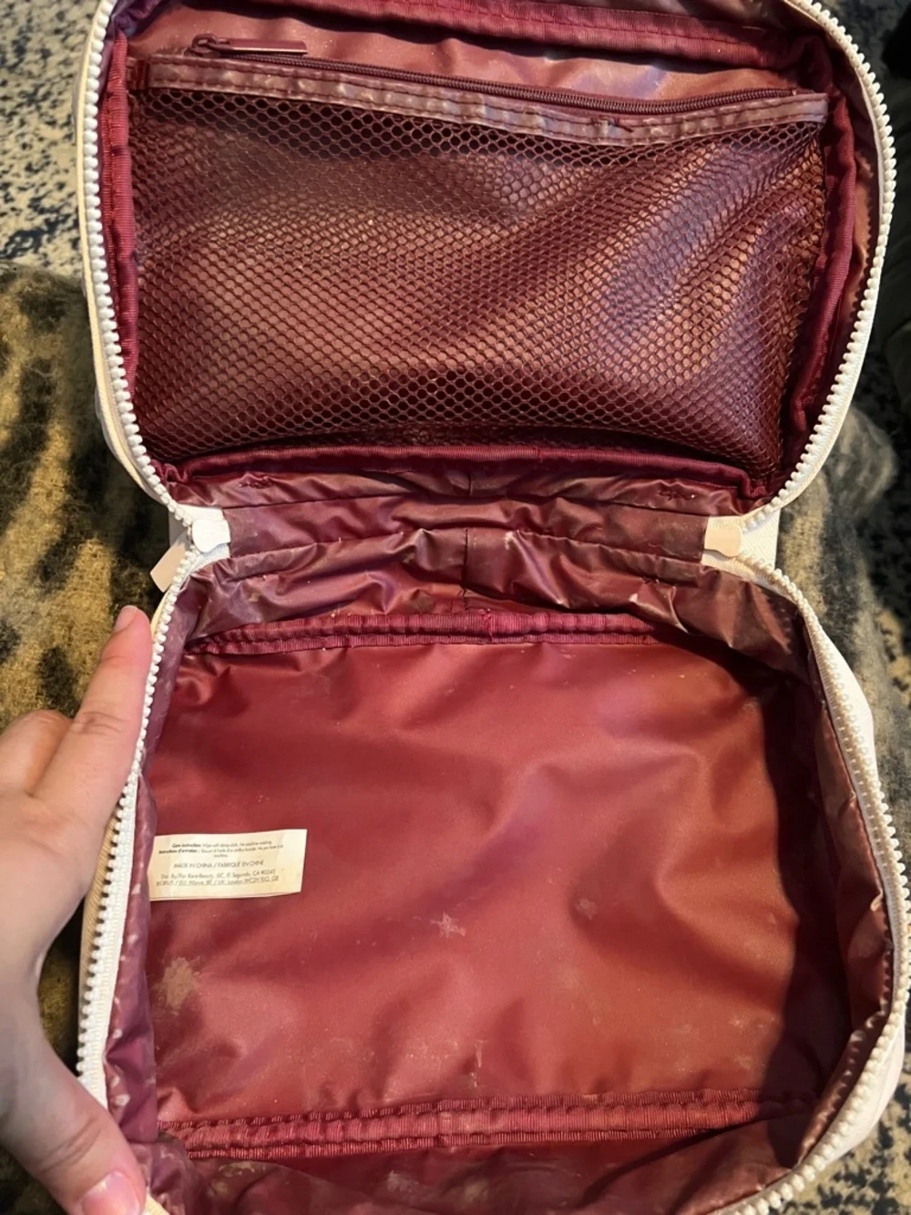 Rare Beauty Blush Pink Cosmetic Pouch - Picture 4 of 5
